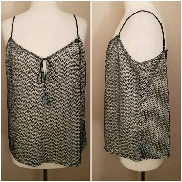 🖤 GUESS LEONA TASSEL CAMI 🖤 - Picture 2 of 8